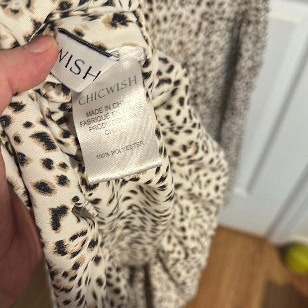 Chicwish Leopard Print Maxi Dress - Picture 4 of 4